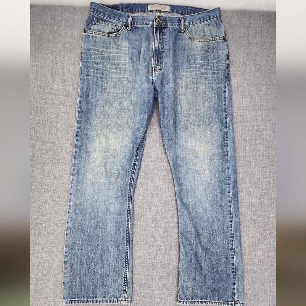 Wrangler Relaxed Bootcut 100% Cotton Denim Jeans. 36×30